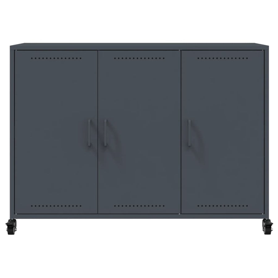 Sideboard Anthracite 100.5x39x72 cm Steel