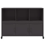 Sideboard Black 100.5x39x72 cm Steel