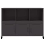 Sideboard Black 100.5x39x72 cm Steel