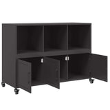 Sideboard Black 100.5x39x72 cm Steel - Extra Image