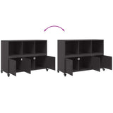 Sideboard Black 100.5x39x72 cm Steel