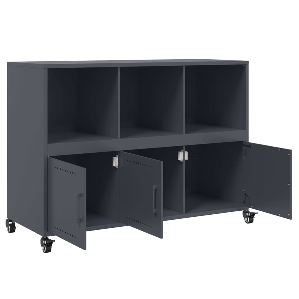 Sideboard Anthracite 100.5x39x72 cm Steel