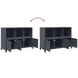 Sideboard Anthracite 100.5x39x72 cm Steel - Extra Image