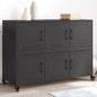 Sideboard Black 100.5x39x72 cm Steel