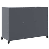 Sideboard Anthracite 100.5x39x72 cm Steel - Low Angle