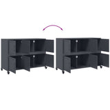 Sideboard Anthracite 100.5x39x72 cm Steel