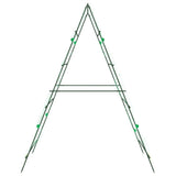 Garden Trellis for Climbing Plants A-Frame 99x90x175.5 cm Steel