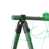 Garden Trellis for Climbing Plants A-Frame 99x90x175.5 cm Steel - Close-Up Angle
