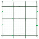 Garden Trellis for Climbing Plants U-Shape 181x31x182.5 cm Steel
