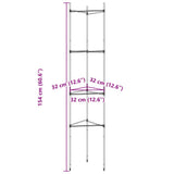 Tomato Cage 2 pcs 154 cm Steel and PP
