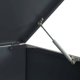 Wheelie Bin Storage for Single Bin Anthracite 69x79x117 cm Steel - Extra Image