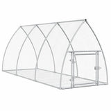 Rabbit Hutch Silver 300x105x120 cm Galvanised Steel