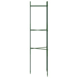 Tomato Cages 4 pcs 116 cm Steel and PP - Rear View