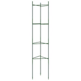 Tomato Cages 4 pcs 154 cm Steel and PP - 45-Degree Angle