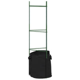 Tomato Cages with Plant Bags 6 pcs 116 cm Steel and PP