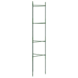 Tomato Cages 6 pcs 154 cm Steel and PP - Top-Down View