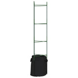 Tomato Cages with Plant Bags 6 pcs 154 cm Steel and PP