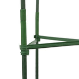 Tomato Cages with Plant Bags 8 pcs 116 cm Steel and PP - Low Angle