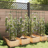 Tomato Cages 8 pcs 154 cm Steel and PP - Side View