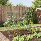 Garden Trellises for Climbing Plants 2 pcs A-Frame Steel