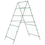 Garden Trellises for Climbing Plants 2 pcs A-Frame Steel