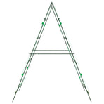 Garden Trellises for Climbing Plants 2 pcs A-Frame Steel