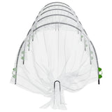 Netting Tunnels 3 pcs 1.5x5 m Fibreglass and PP - Rear View