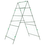 Garden Trellises for Climbing Plants 3 pcs A-Frame Steel