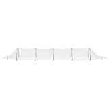 Netting Tunnels 4 pcs 1.5x5 m Fibreglass and PP