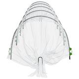 Netting Tunnels 4 pcs 1.5x5 m Fibreglass and PP - Rear View