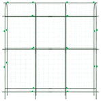 Garden Trellises for Climbing Plants 4 pcs U-Shape Steel