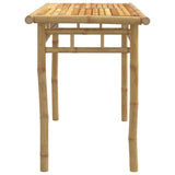 Garden Dining Table 110x55x75 cm Bamboo - 45-Degree Angle