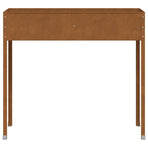 Garden Planter 100.5x40.5x90 cm Weathering Steel