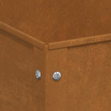 Garden Planter 100.5x40.5x90 cm Weathering Steel - Extra Image