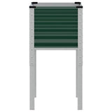 Garden Planter Green 45x45x88 cm Steel