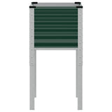 Garden Planter Green 45x45x88 cm Steel