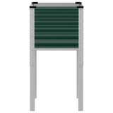 Garden Planter Green 45x45x88 cm Steel - 45-Degree Angle