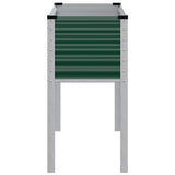 Garden Planter Green 100x45x90 cm Steel