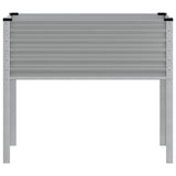 Garden Planter Grey 100x45x90 cm Steel
