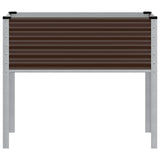 Garden Planter Brown 100x45x90 cm Steel