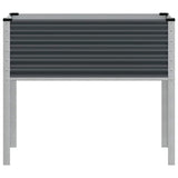 Garden Planter Anthracite 100x45x90 cm Steel - Top-Down View