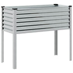 Garden Planter 100x45x90 cm Galvanised Steel