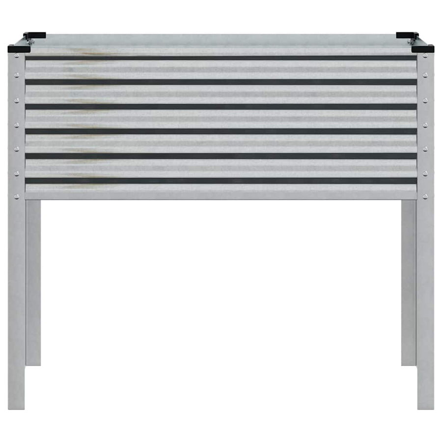 Garden Planter 100x45x90 cm Galvanised Steel