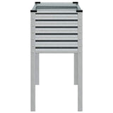 Garden Planter 100x45x90 cm Galvanised Steel