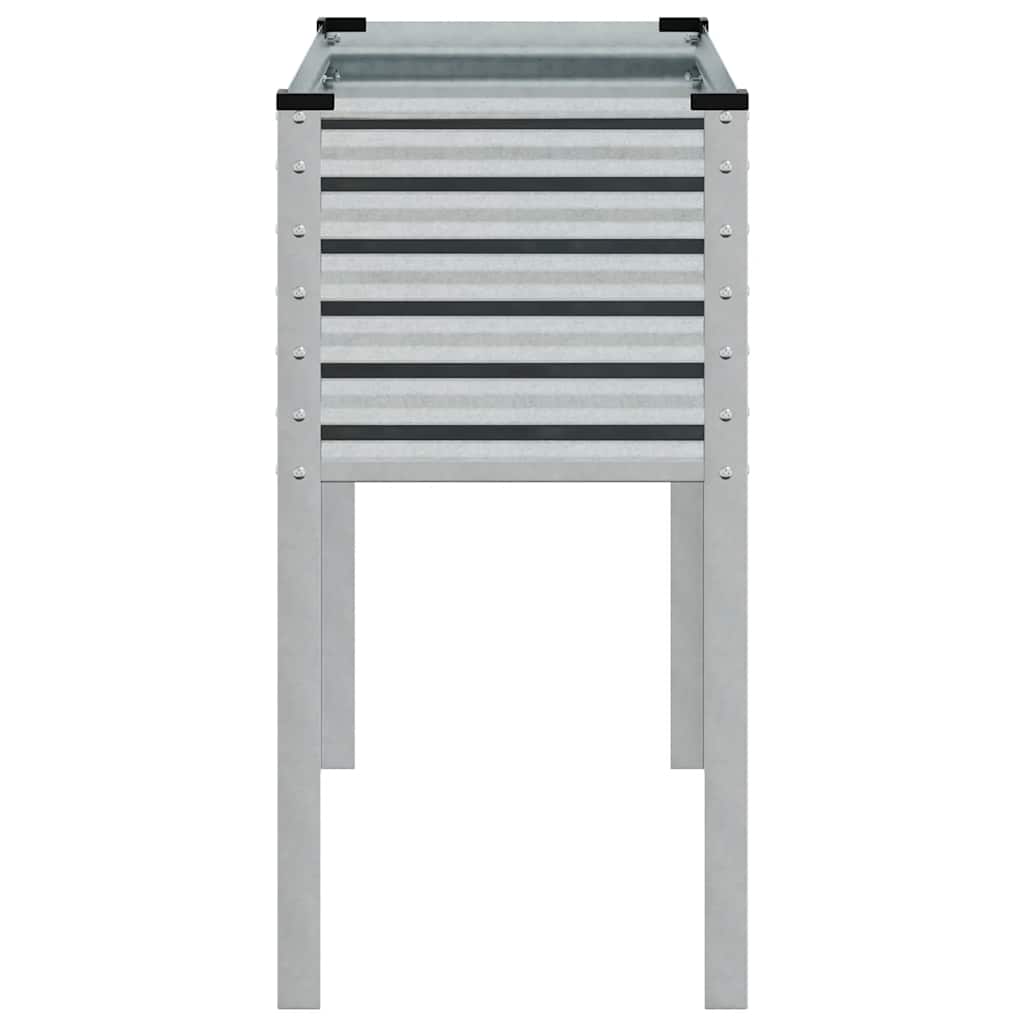 Garden Planter 100x45x90 cm Galvanised Steel