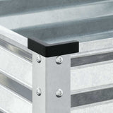 Garden Planter 100x45x90 cm Galvanised Steel
