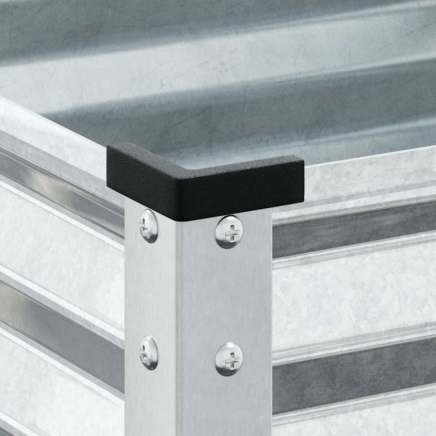 Garden Planter 100x45x90 cm Galvanised Steel