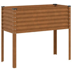 Garden Planter 100x45x90 cm Weathering Steel