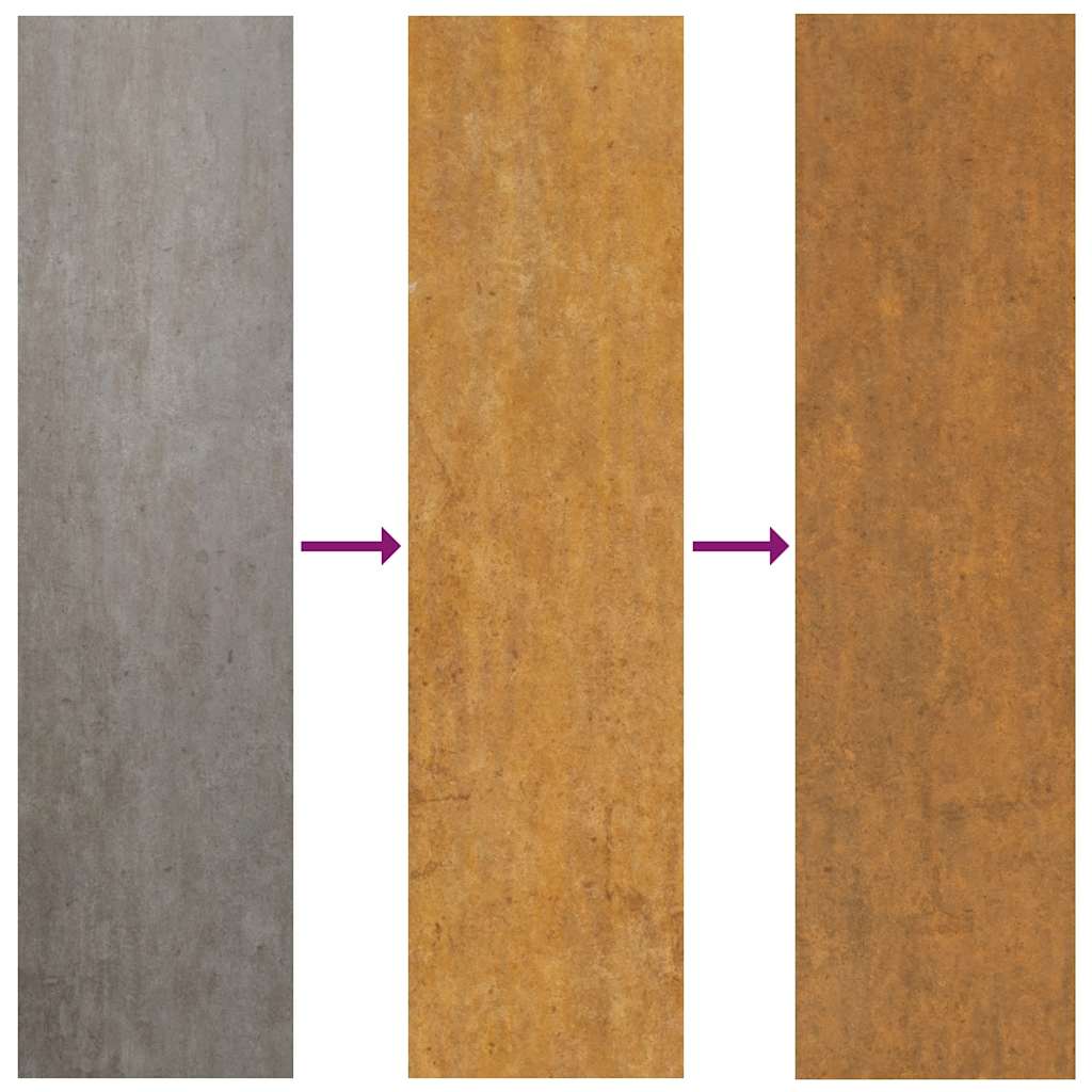 Garden Planter 100x45x90 cm Weathering Steel