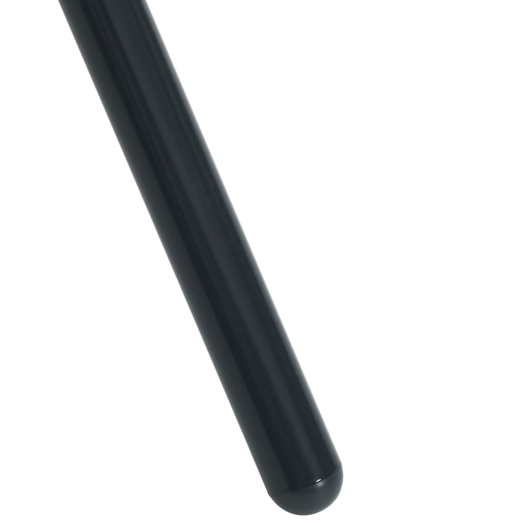 Patio Table Round Anthracite ?0x72.5 cm Powder-coated Steel